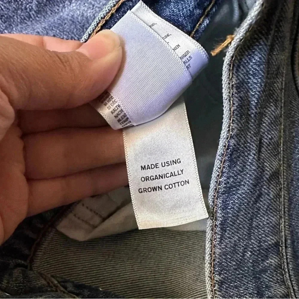 AGOLDE Riley High Rise Straight Jeans size 26 - Picture 6 of 11